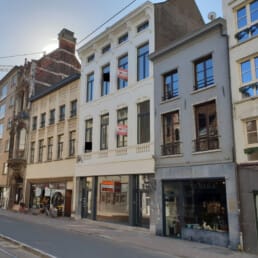 Commercieel gelijkvloers aan de Handelsbeurs in Antwerpen
