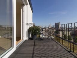 Volledig nieuw gerenoveerde duplex met 2 dakterrassen met prachtig uitzicht over Antwerpen Zuid